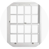 Hung sash window