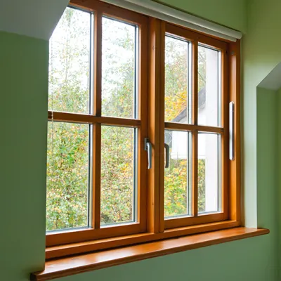 Timber casement window image