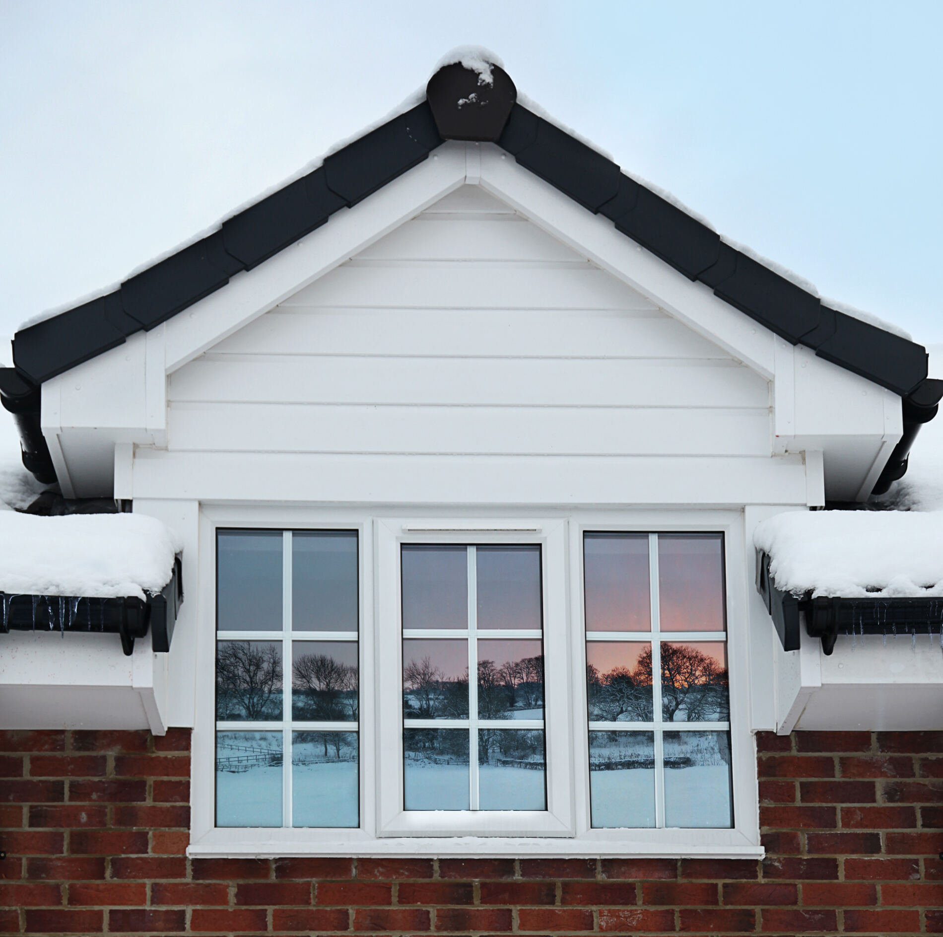 Double Glazing in the Winter Image