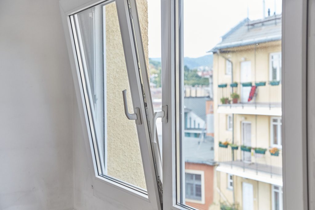 White tilt and turn window image
