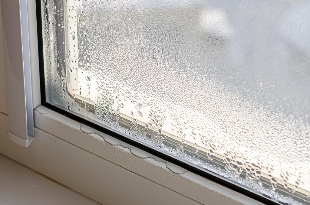 Condensation on a window