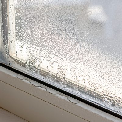 Condensation on a window