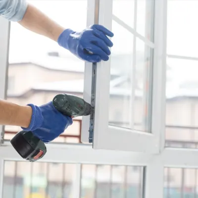 White upvc window styles