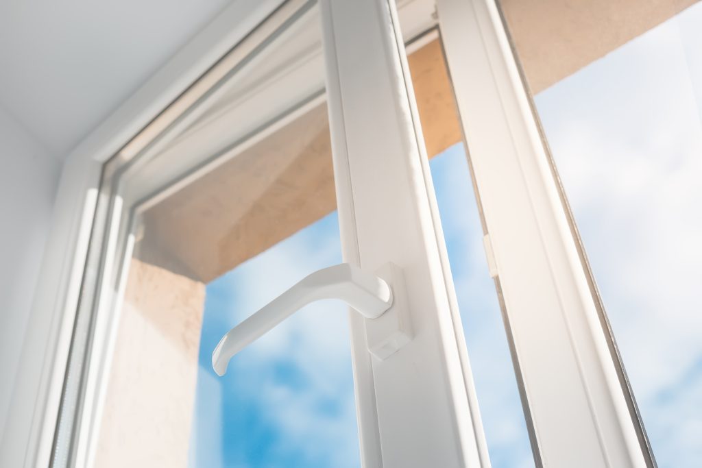 Closeup uPVC window image