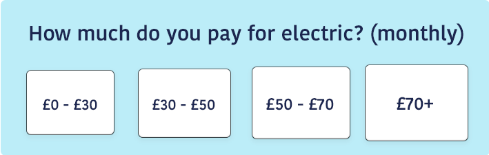 How much are your electric bills?